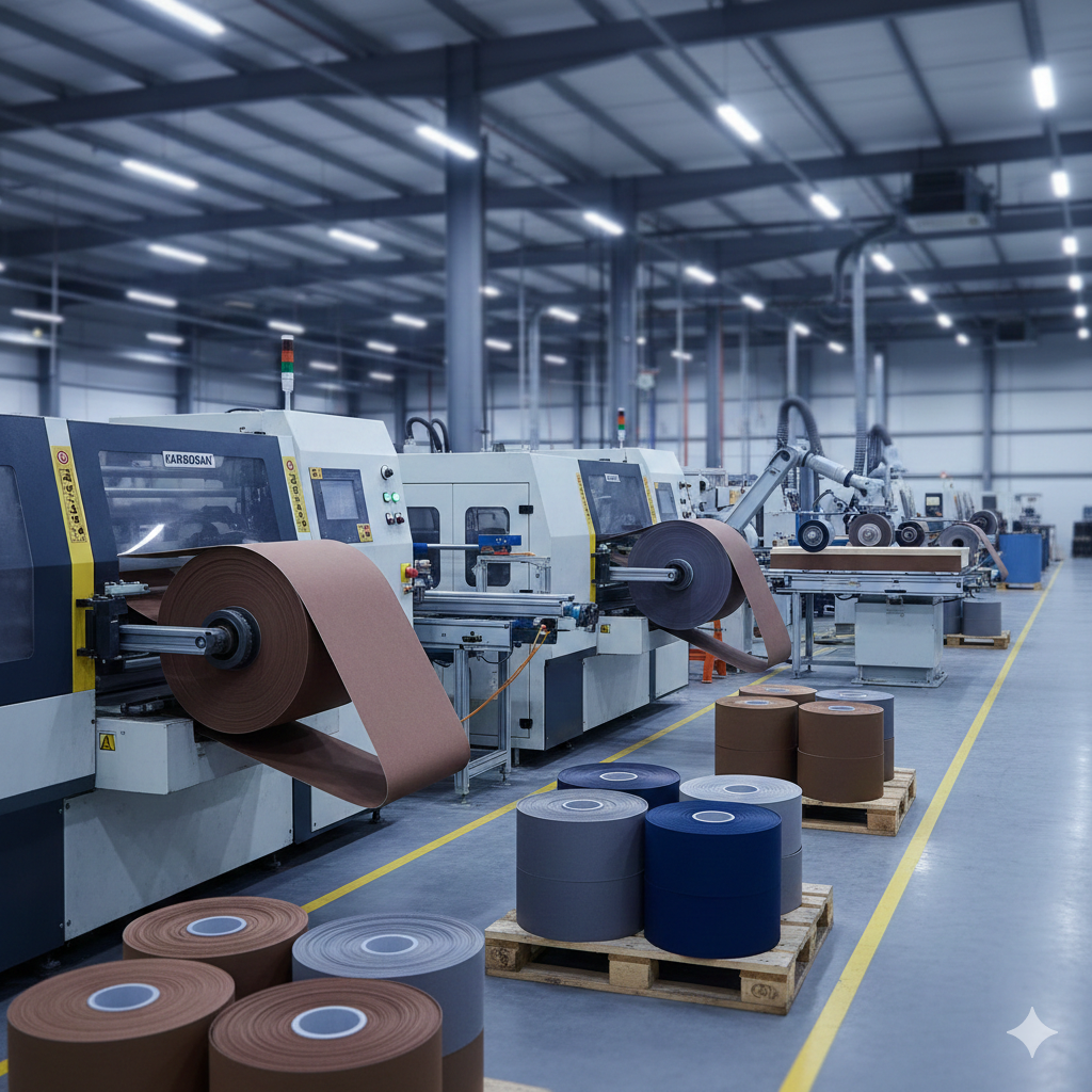 Standart Bant Zımpara Üreticisi:Endüstrilerde Üretim Süreci